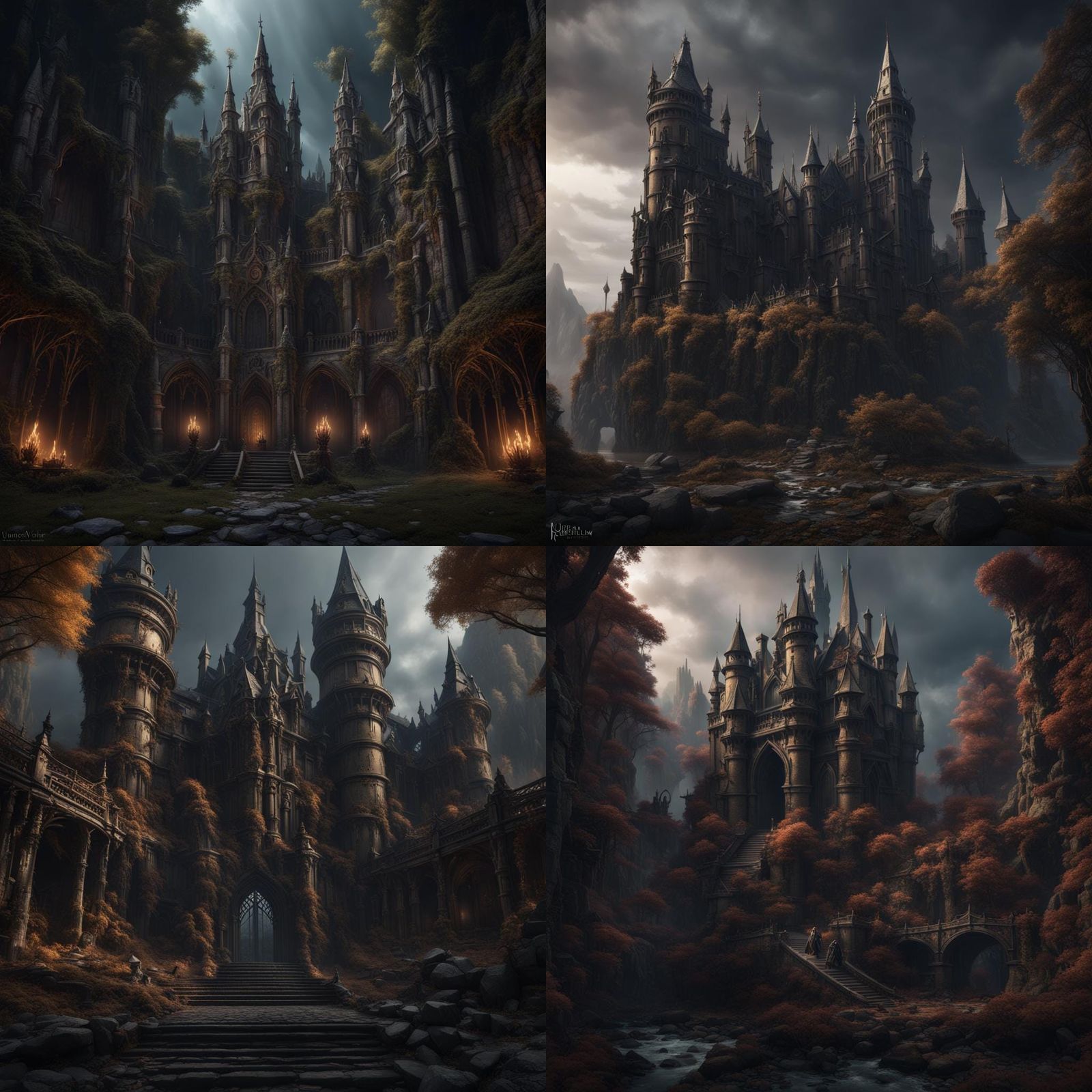 Knight in Greathelm: Dark Fantasy Concept Art
