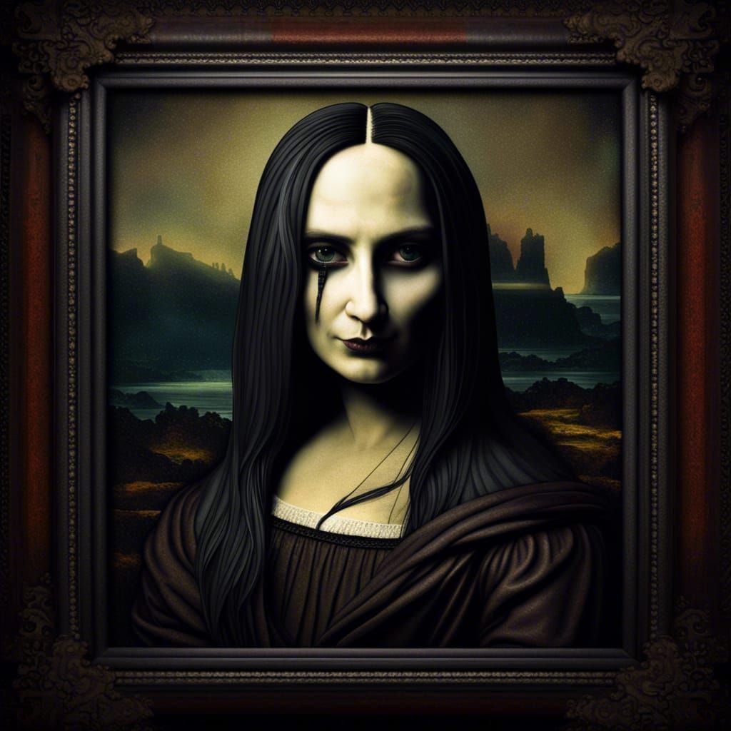 Gothic Mona Lisa (II)