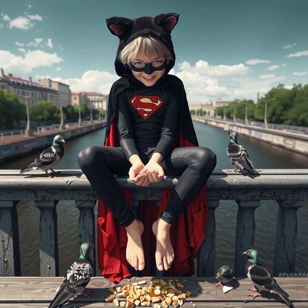 Majestic Supercat in Gritty Realism Style