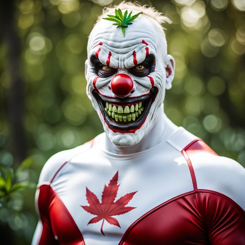 Cyberpunk-Style Zombie Wrestler Emerges in Superhero Mask