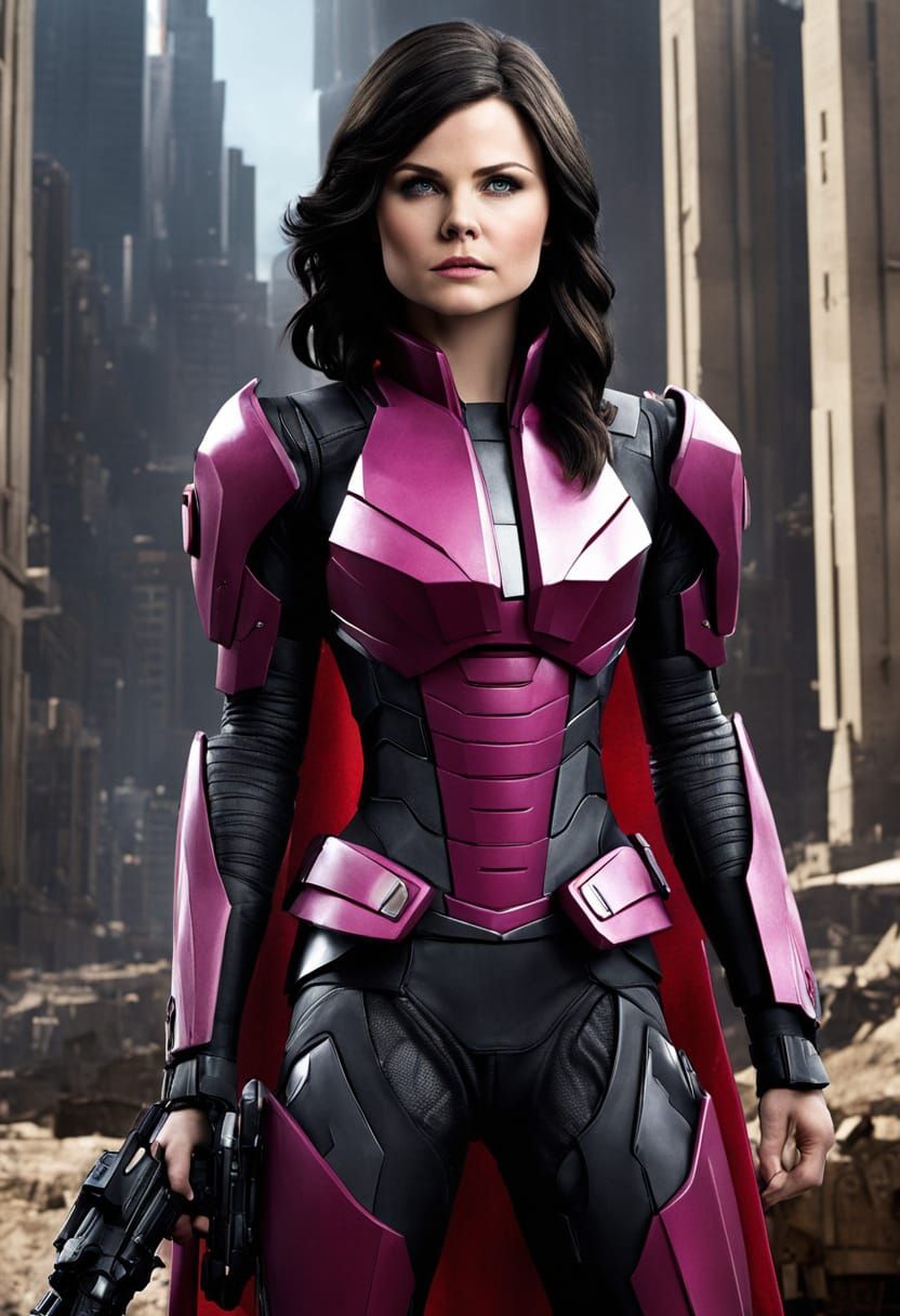 Cybertronian Sergeant Ada Atkinson as Arcee, Ultrarealistic