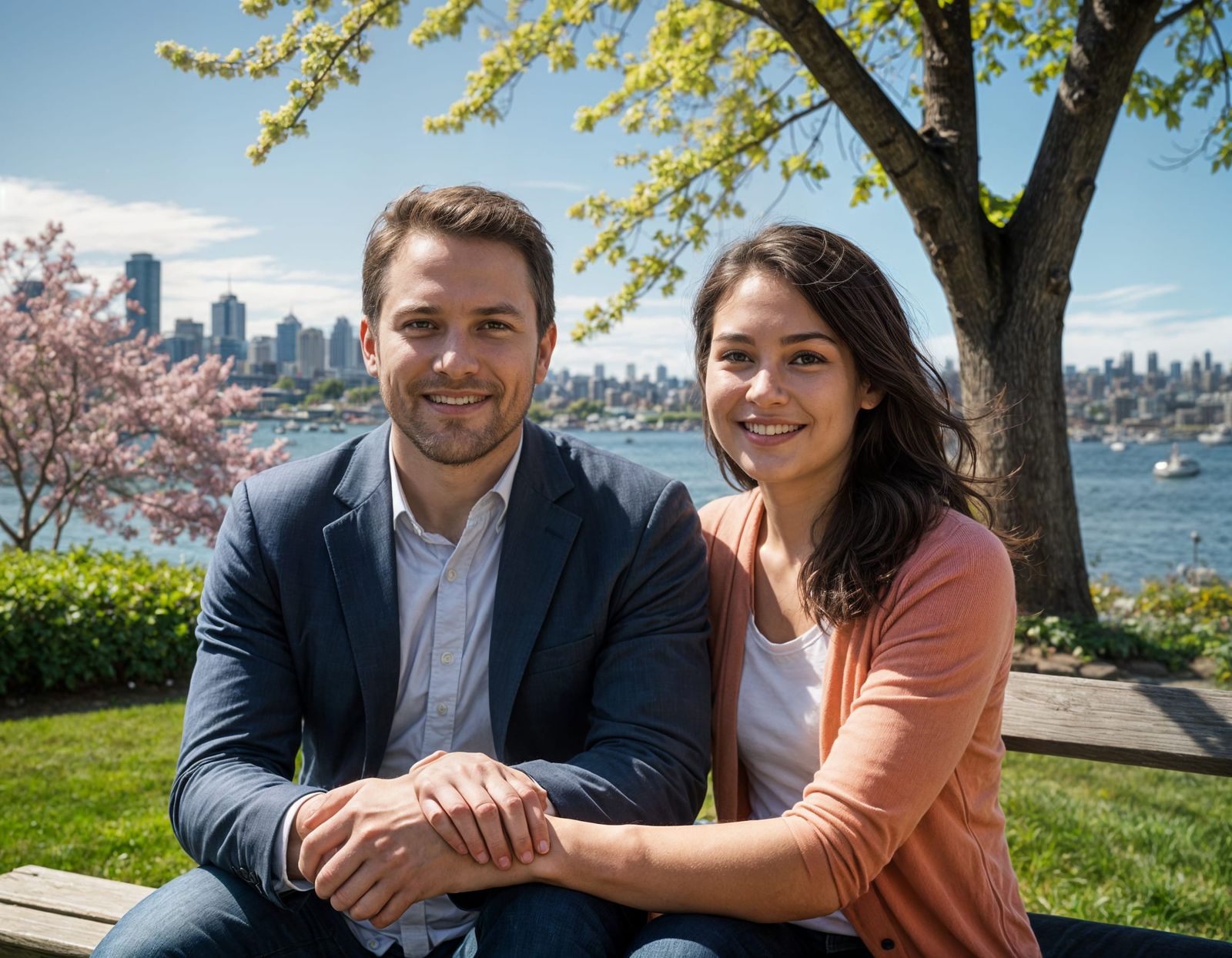 Seattle Spring Day at Lake Union