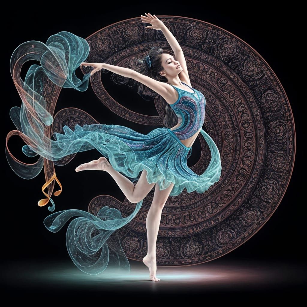 Dancer's Fractal Dance