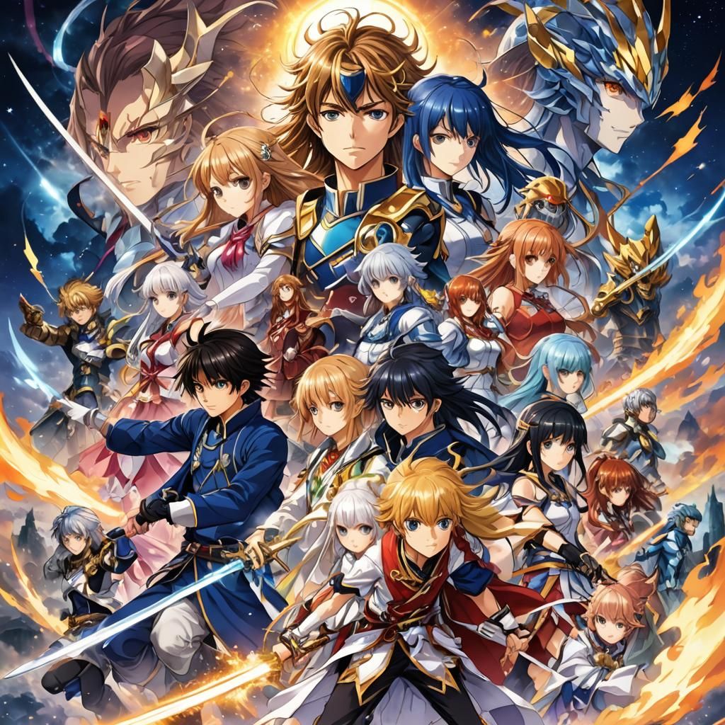 Anime Key Visual: Dawn of a New Age