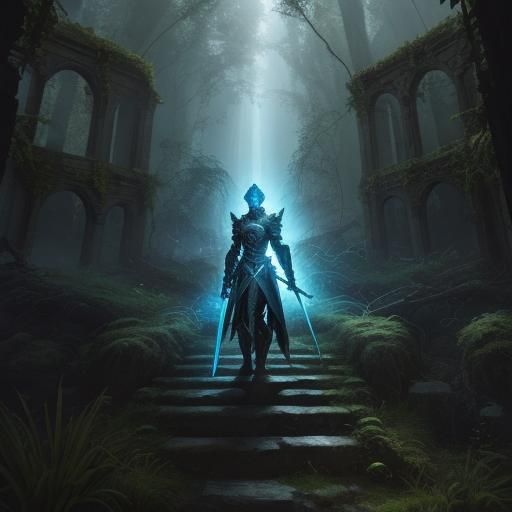 Gemling Legionnaire Concept Art in Rutkowski Style