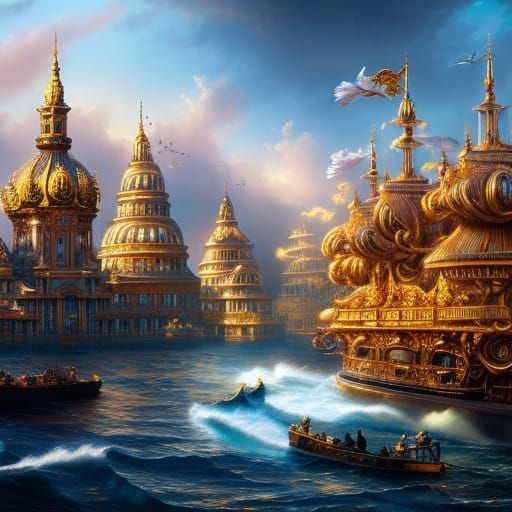 across the seas of imaginary countries 🛄🗾