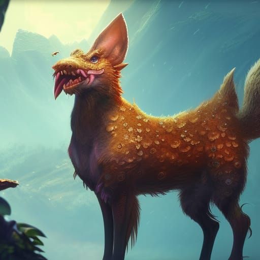 Fantastical Cute Animal Concept Art