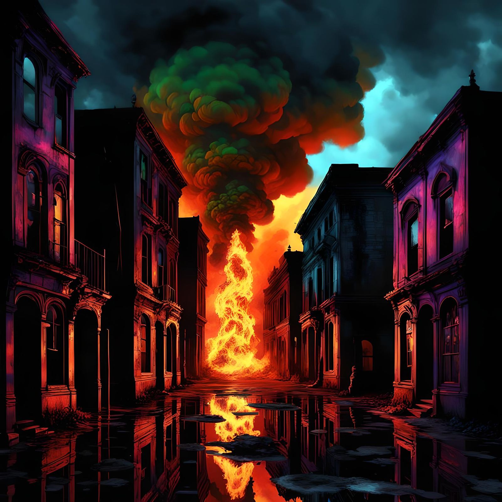 Gothic Baroque Armageddon: A Dystopian Astral Fire