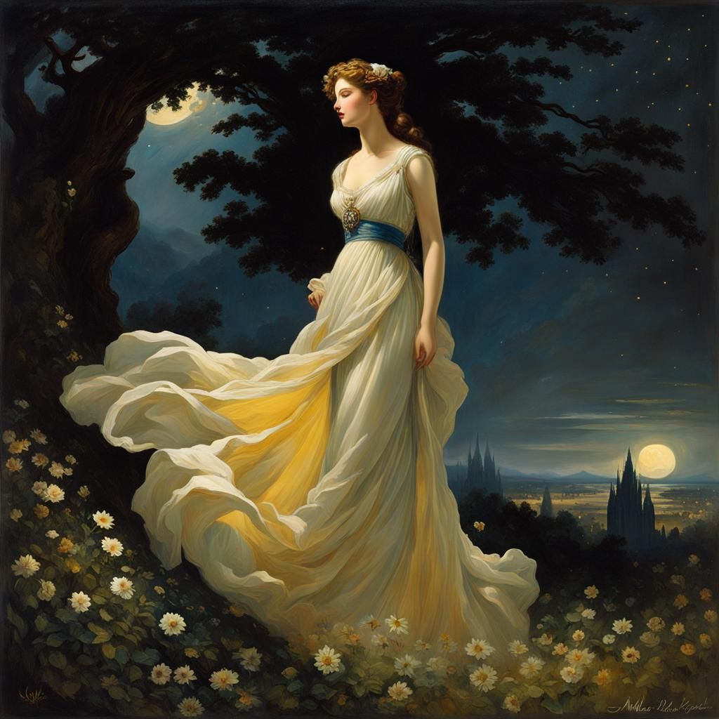 Serene Beauty in Soft Light