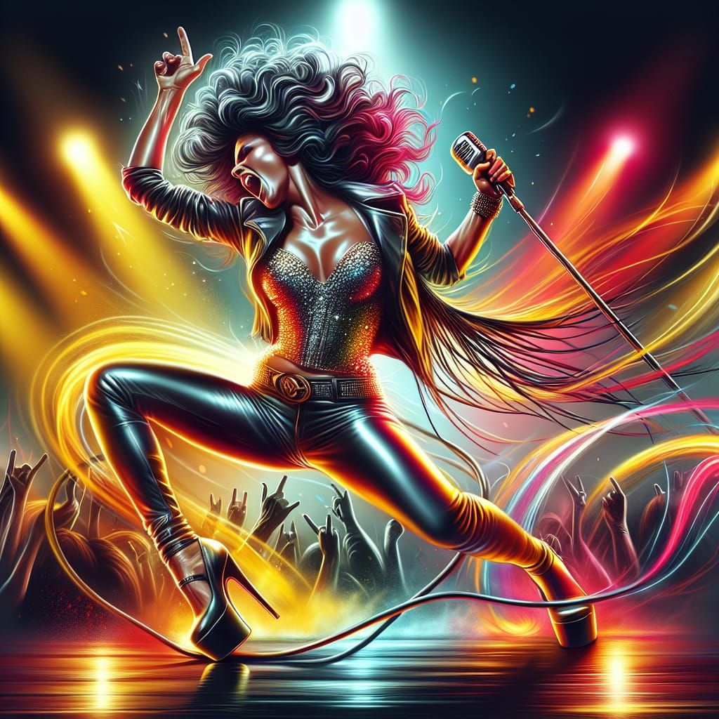 Tina Turner in Action