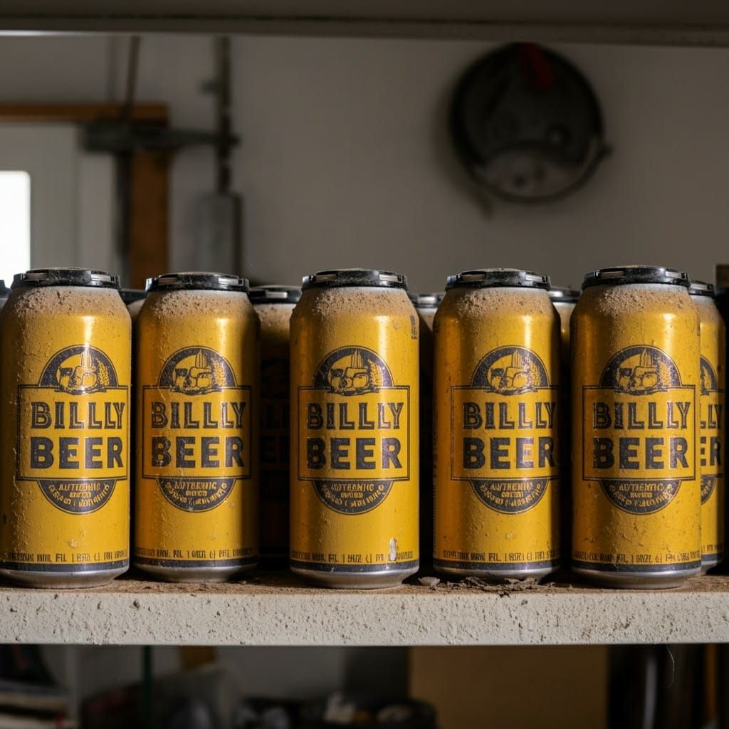 Rare Billy Beer Cans: A Vintage eBay Listing
