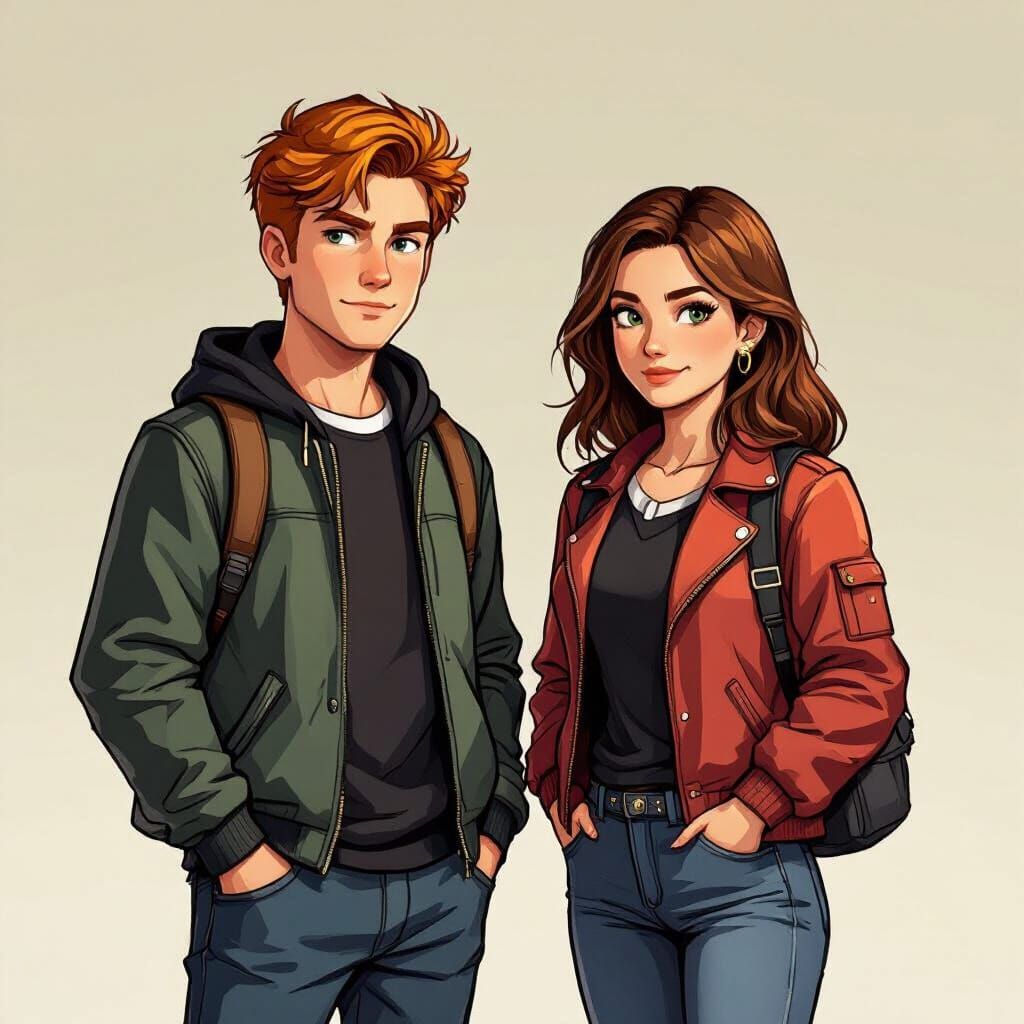 Students in Grand Theft Auto Loading Screen Style