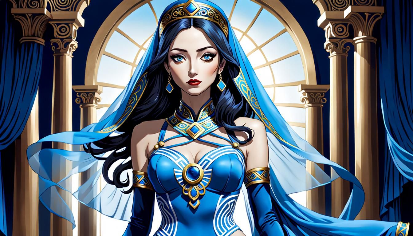 Elegance of a Greek Goddess