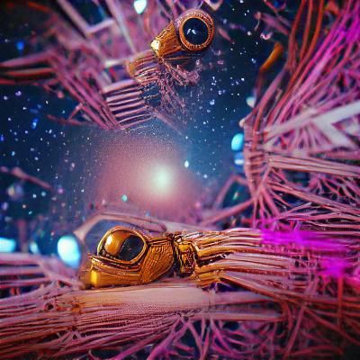 Steampunk Vaporwave Scene in 8k Resolution