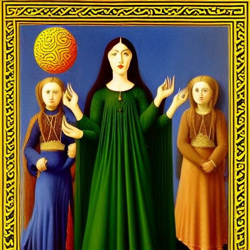 Symbol of Protection: A Synthesis of Art Styles