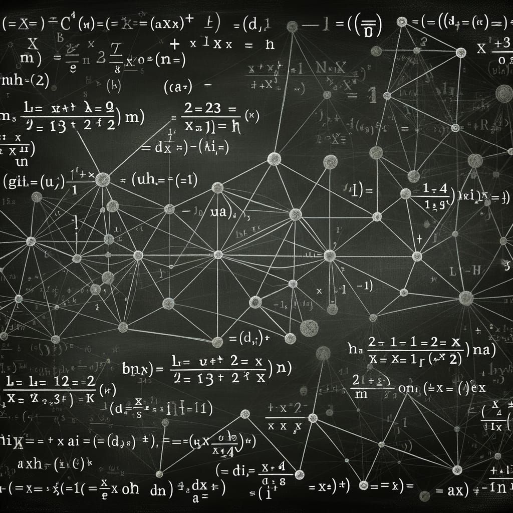 Mathematics in a Network: Equations and Solutions