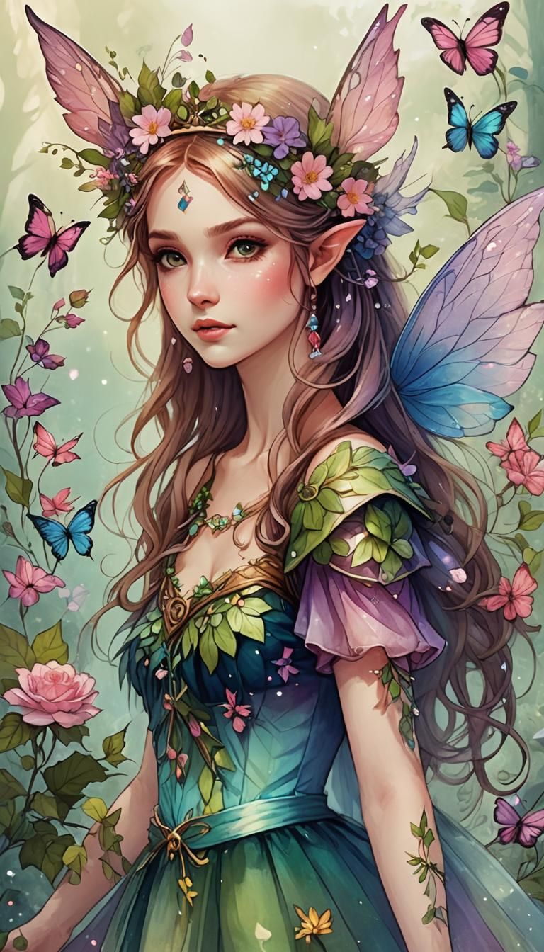 Fae Princess: Ethereal Beauty