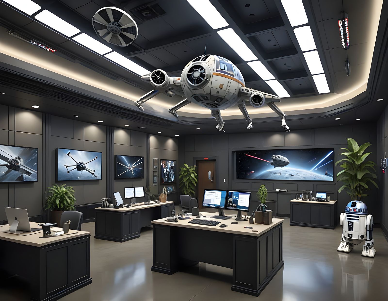 May the 4th Star Wars Office Celebration in Vibrant Digital ...