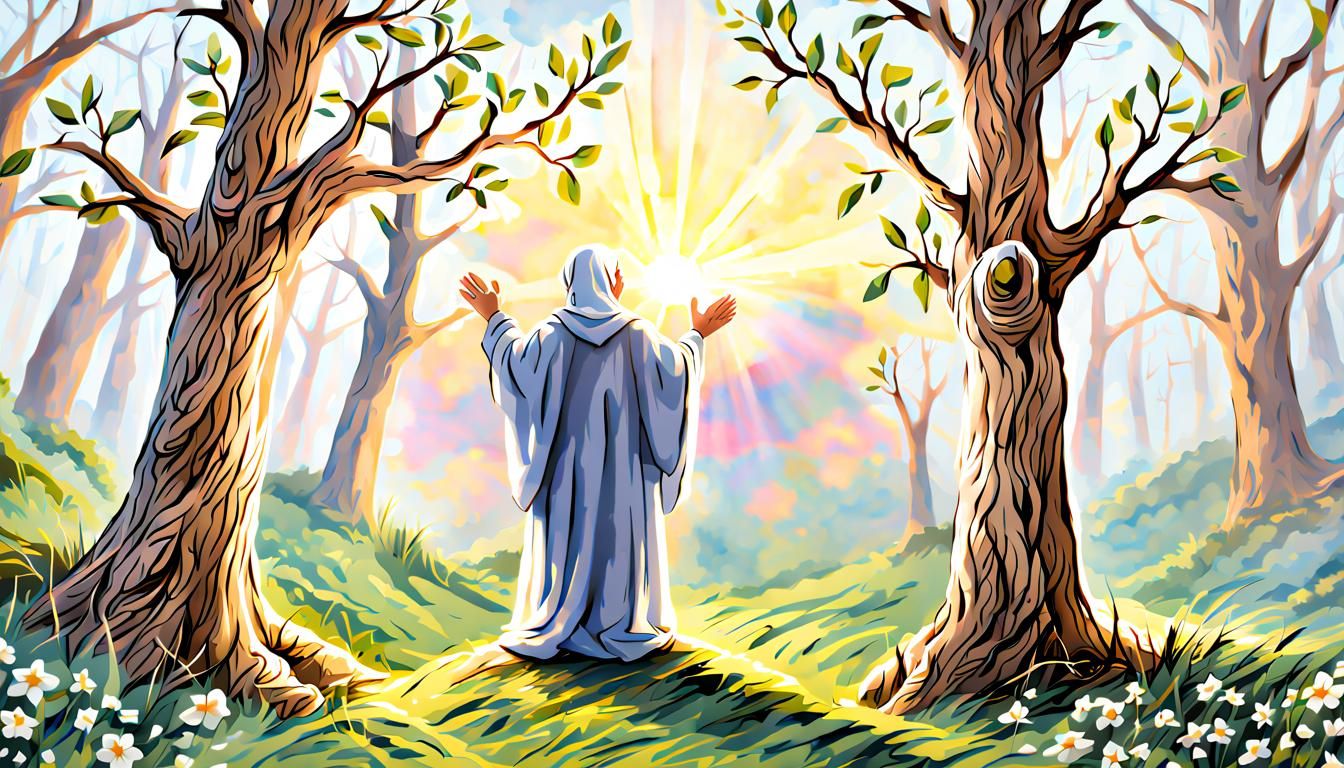 Rejoice and Pray: An AI Interpretation