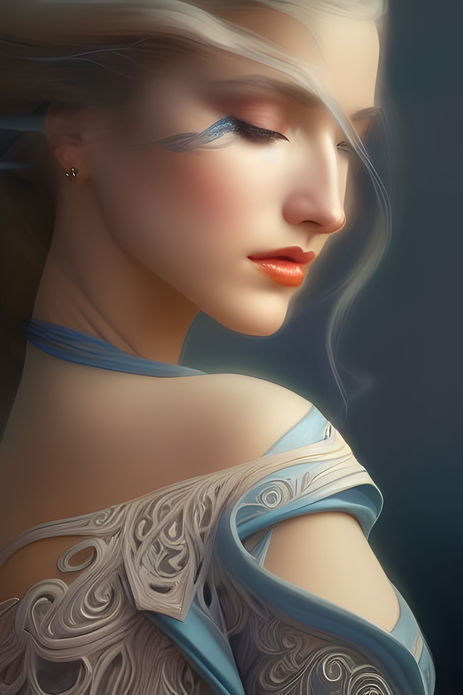 Soft Blue