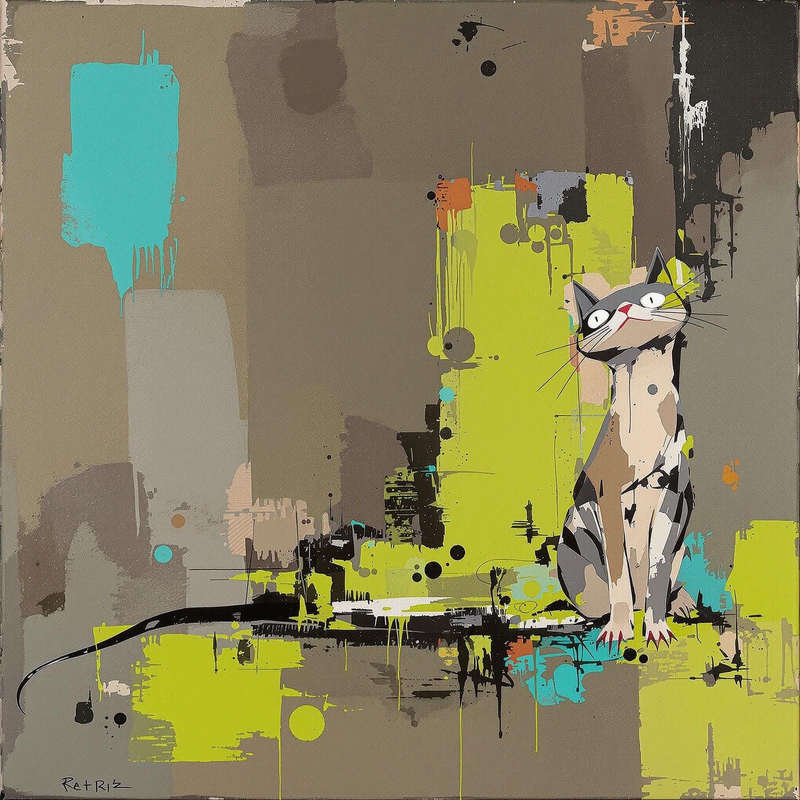 New cat food trend: Geckosallad