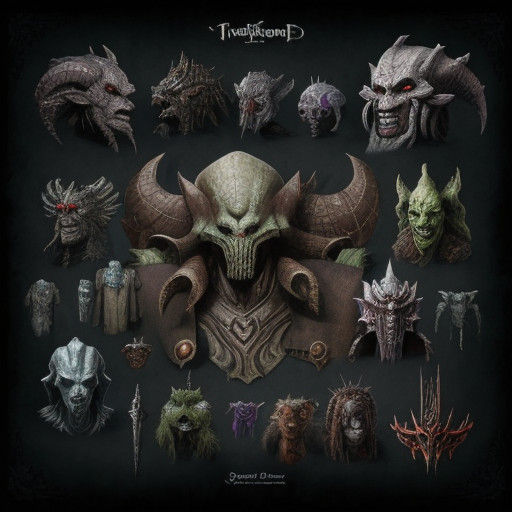 Elder Scrolls Morrowind-Inspired Fantasy Creatures