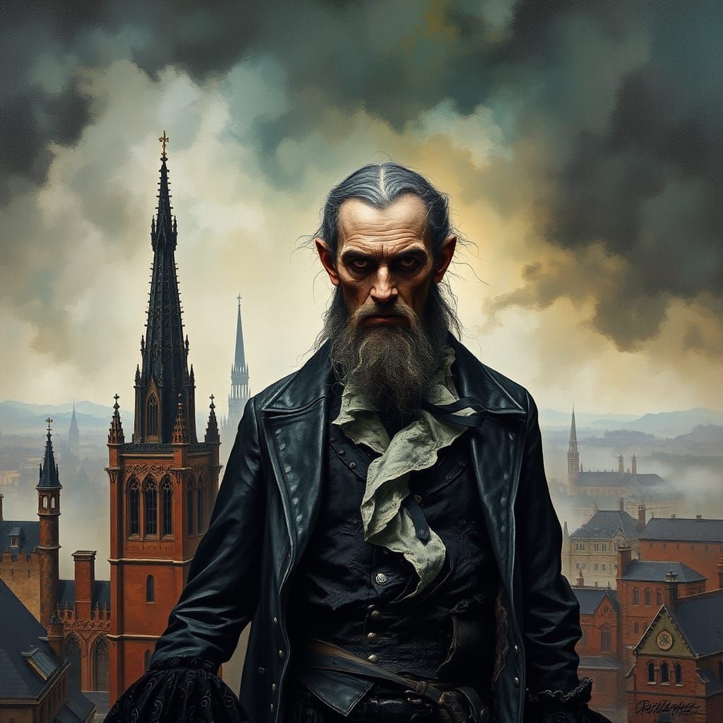 Uriah Heep in Pre-Apocalyptic Heavy Metal Art Deco