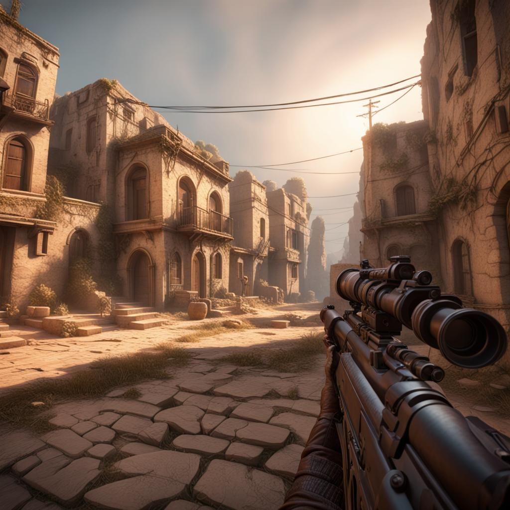 Emotional Father-Daughter Embrace in 3D Game Style