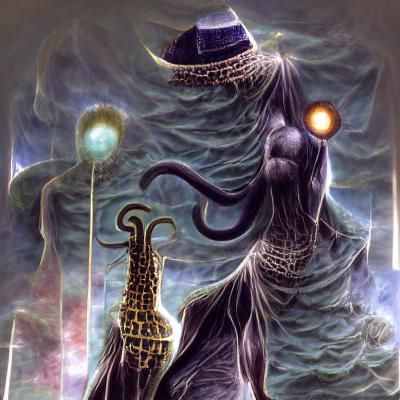 AI Interpretation of Nyarlathotep