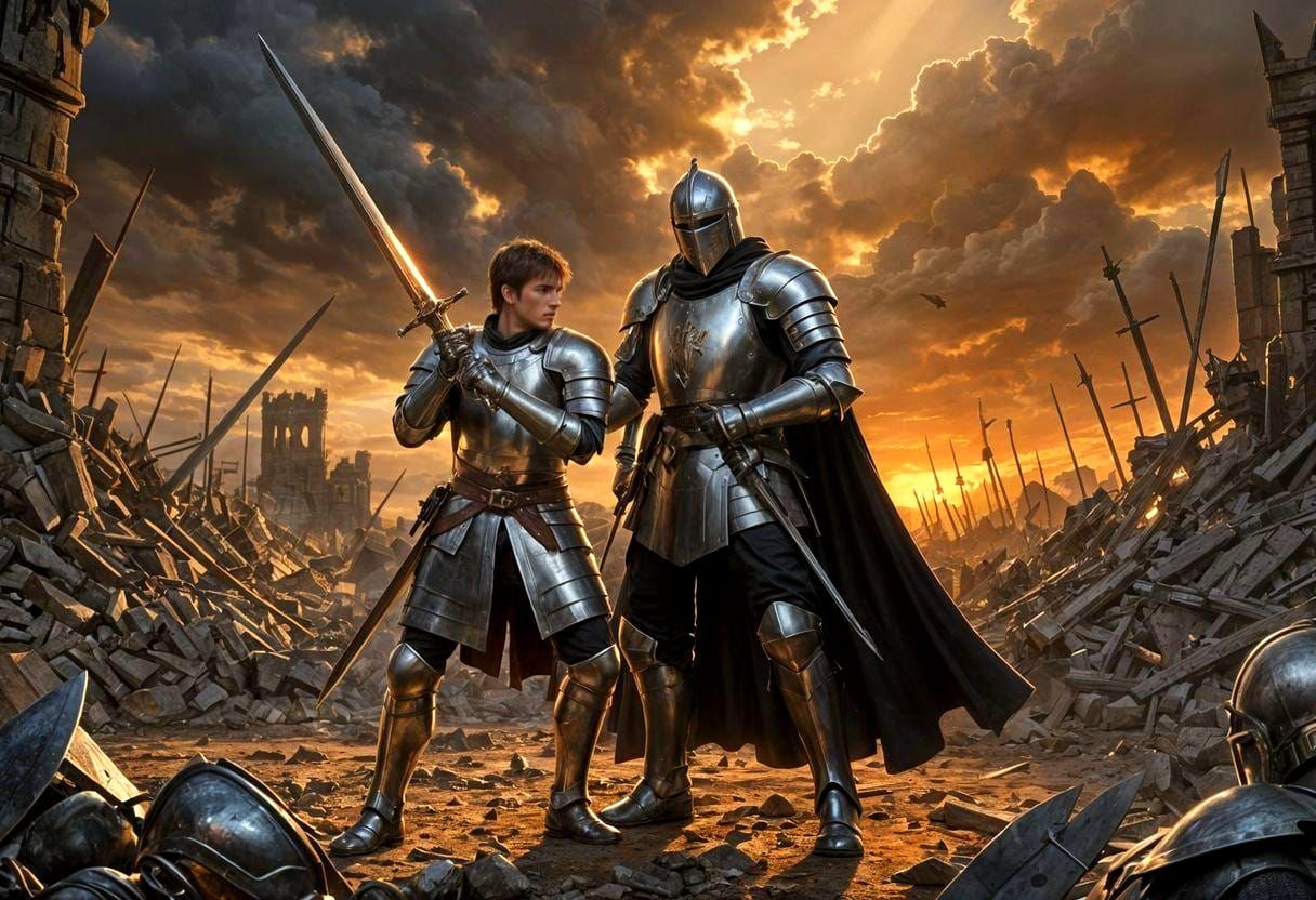 Knight's Training: Sword Master in Fantasy Battlefield