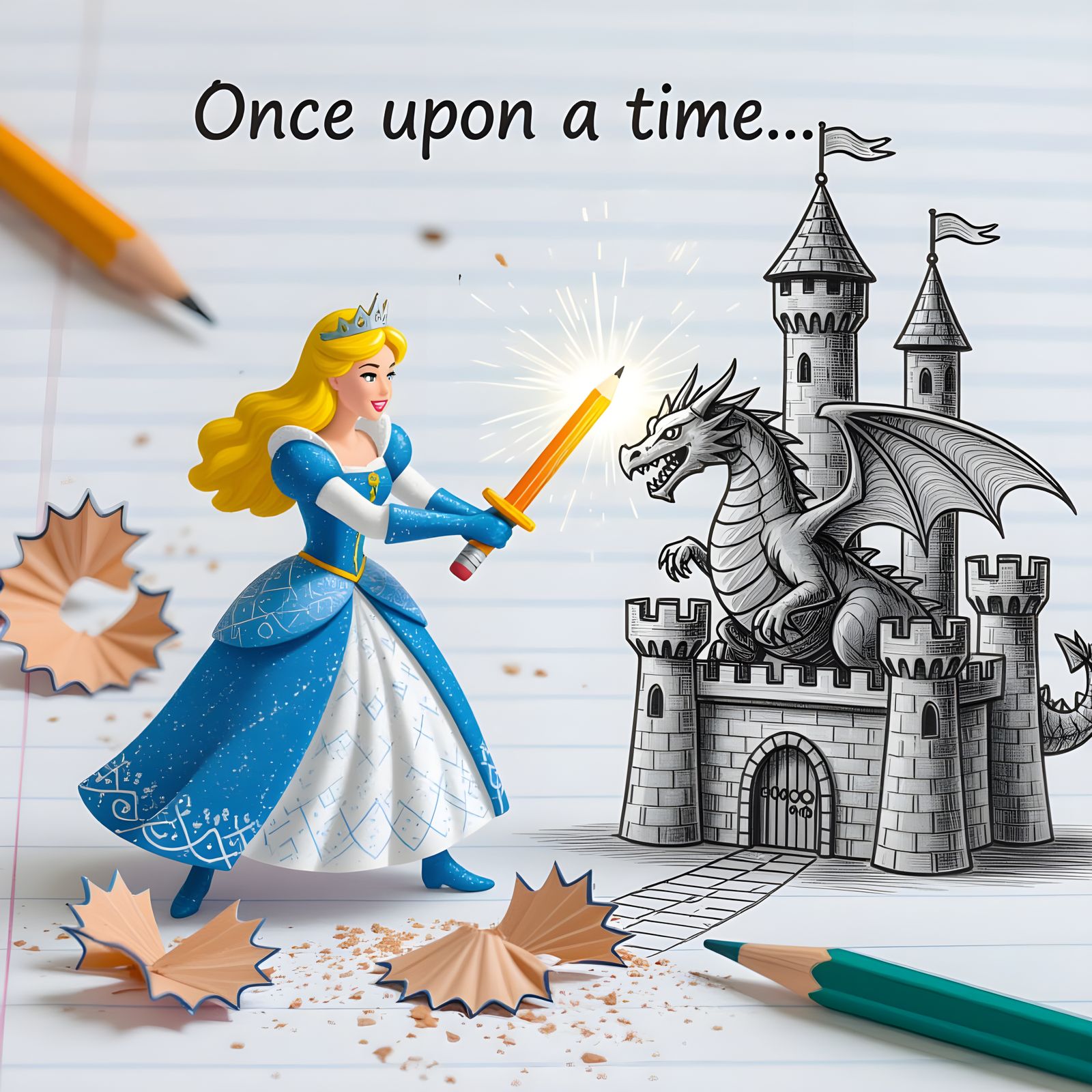 Pencil Mighty as the Sword