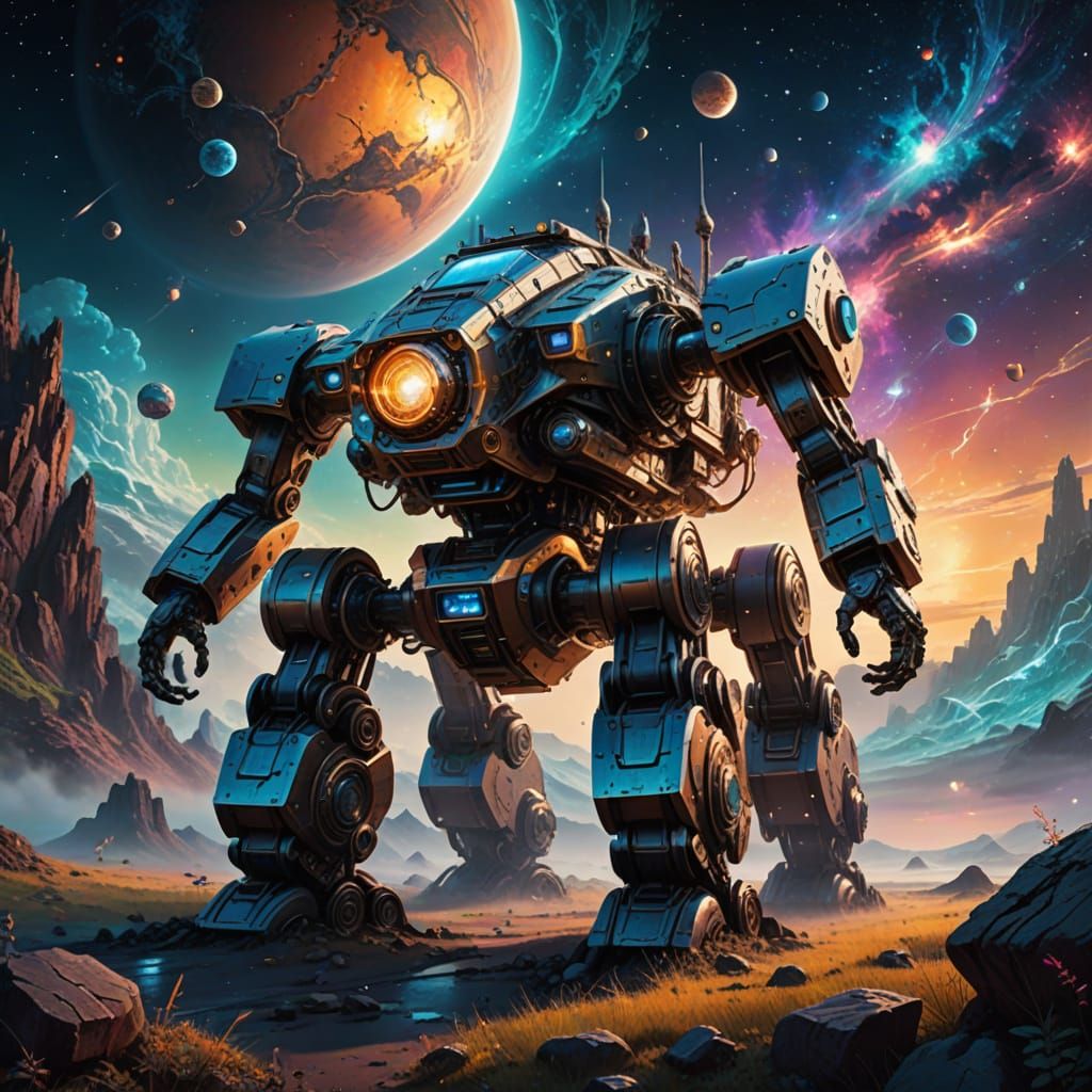 Cosmic Exploration of Titan's Mystical Surface in Hyperdetai...