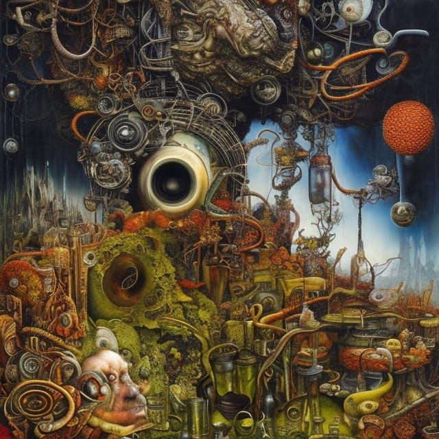 Jekyll to Hyde Transformation: Psychedelic Art Deco