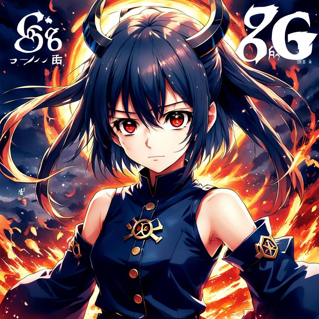 Anime Style Digital Art with Manga Key Visuals