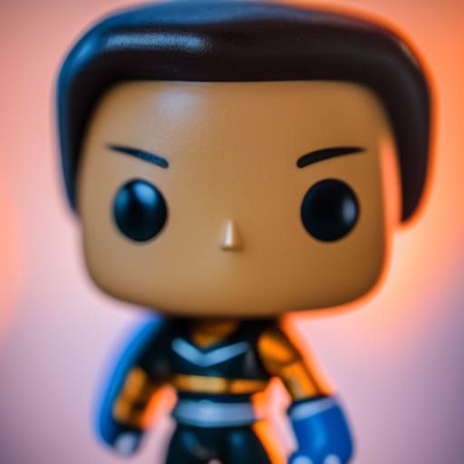Funko Pop Figure in Professional Photography Style