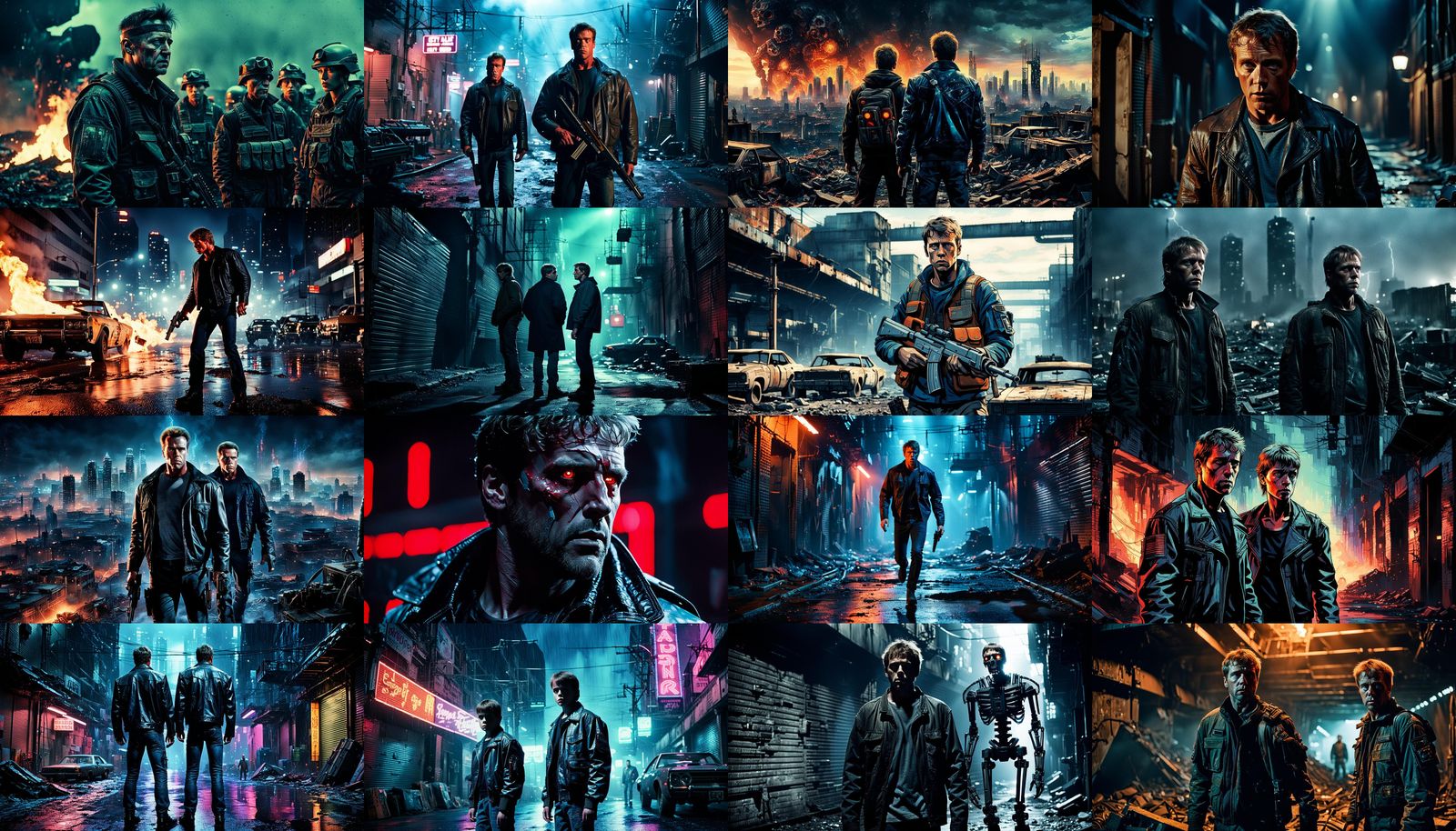 Terminator Scenes: Kyle Reese and John Connor