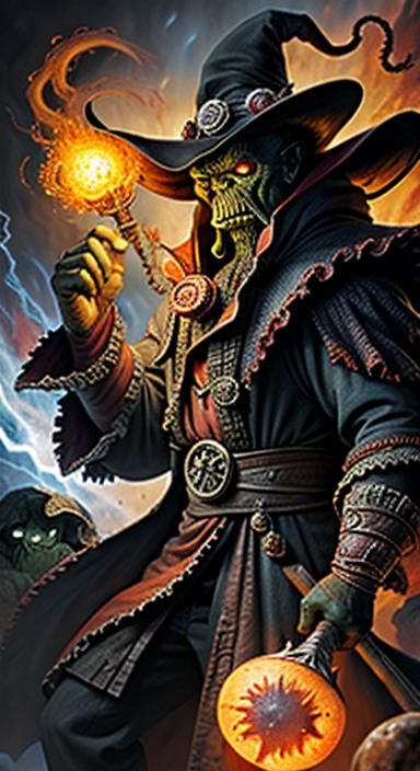 Volcanic Witch Doctor Strange Tardigrade Cthulhu