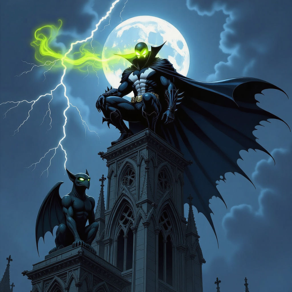 Spawn on Gothic Cathedral, Sinister Style