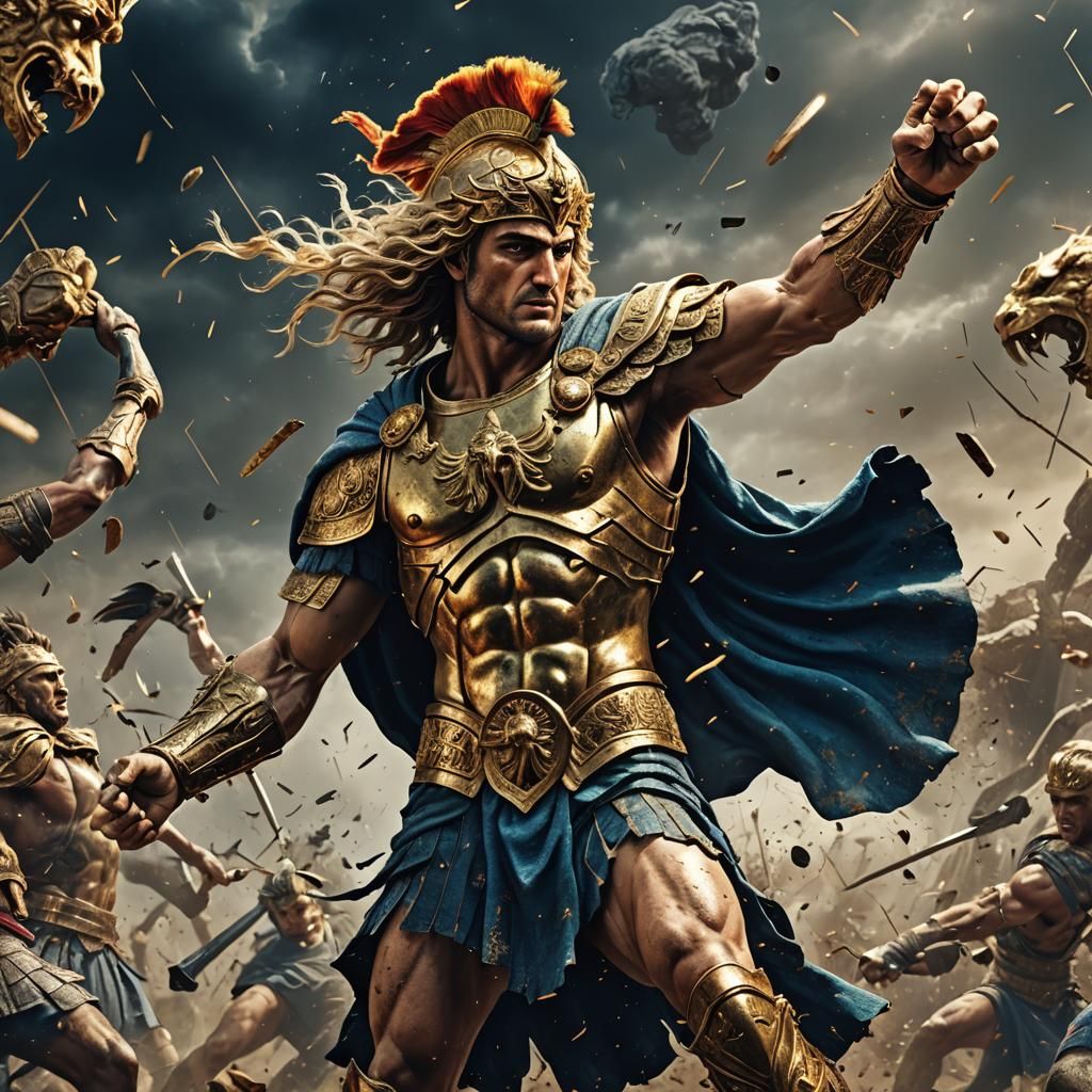 Alexander the Great: Surreal Grunge Action