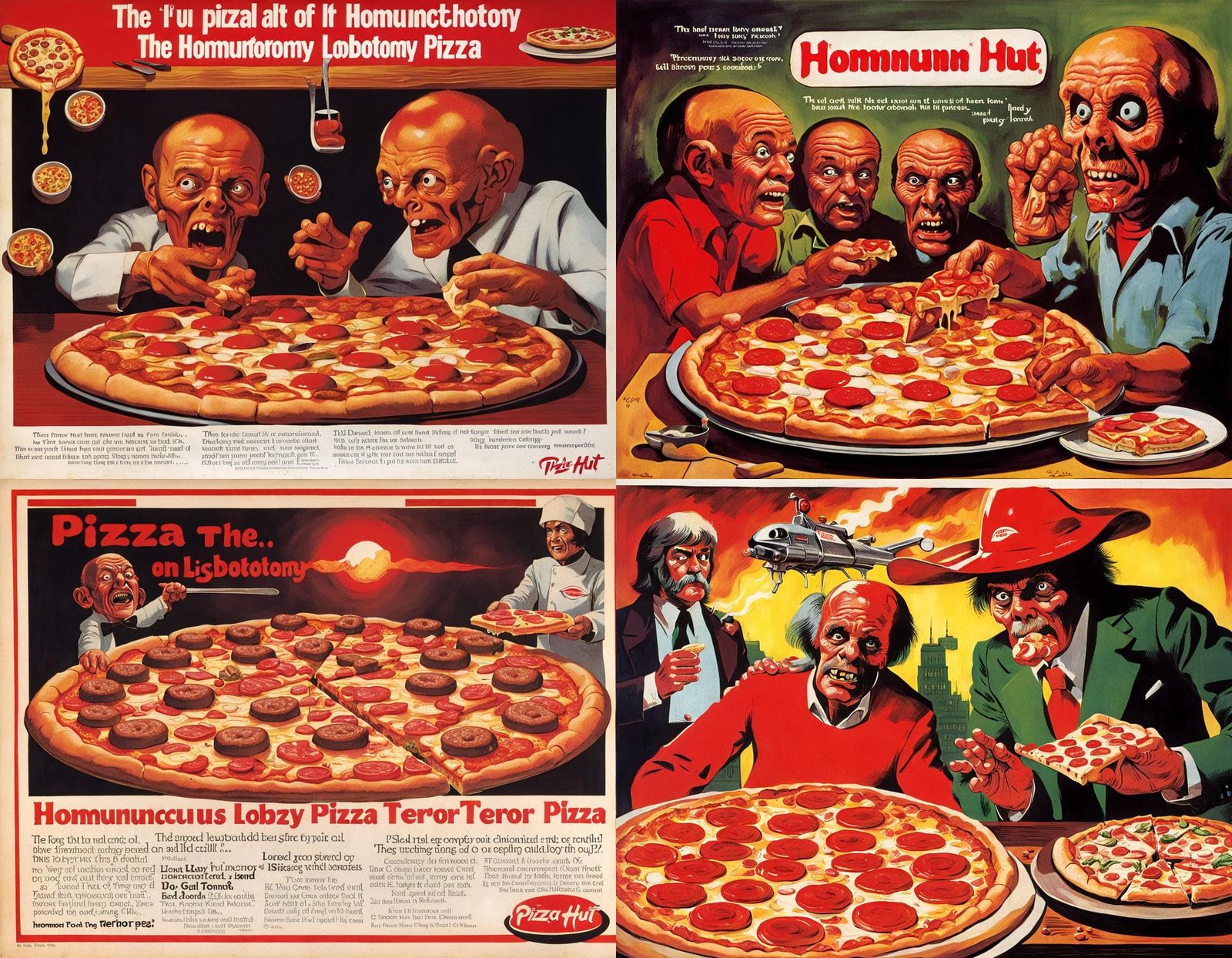 Disturbing 1970s Pizza Hut Homunculus