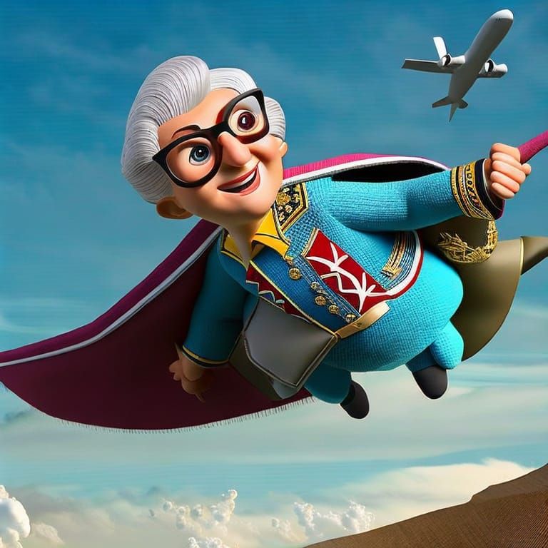 Superoma unterwegs   2