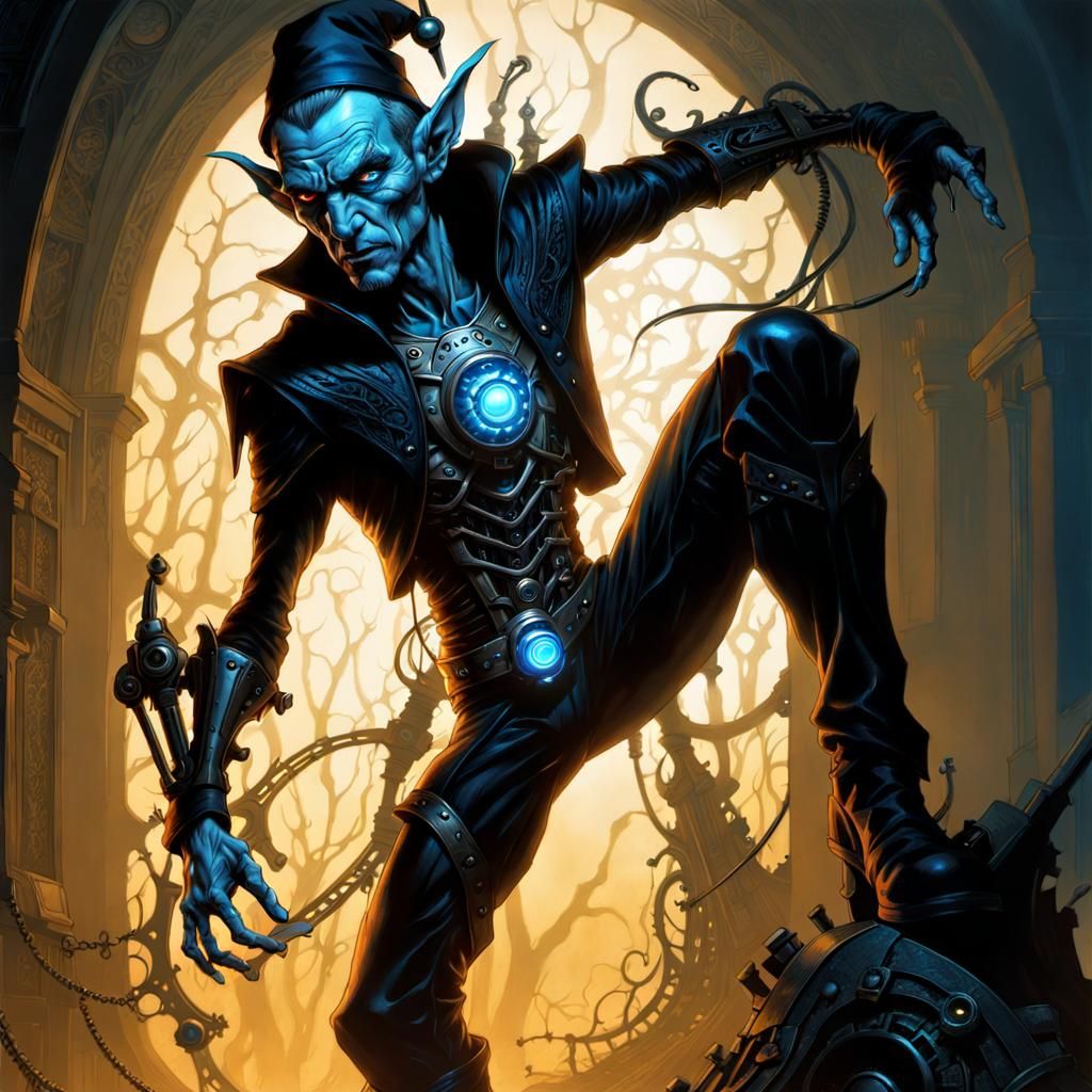 7th Level Machine Elf Burglar