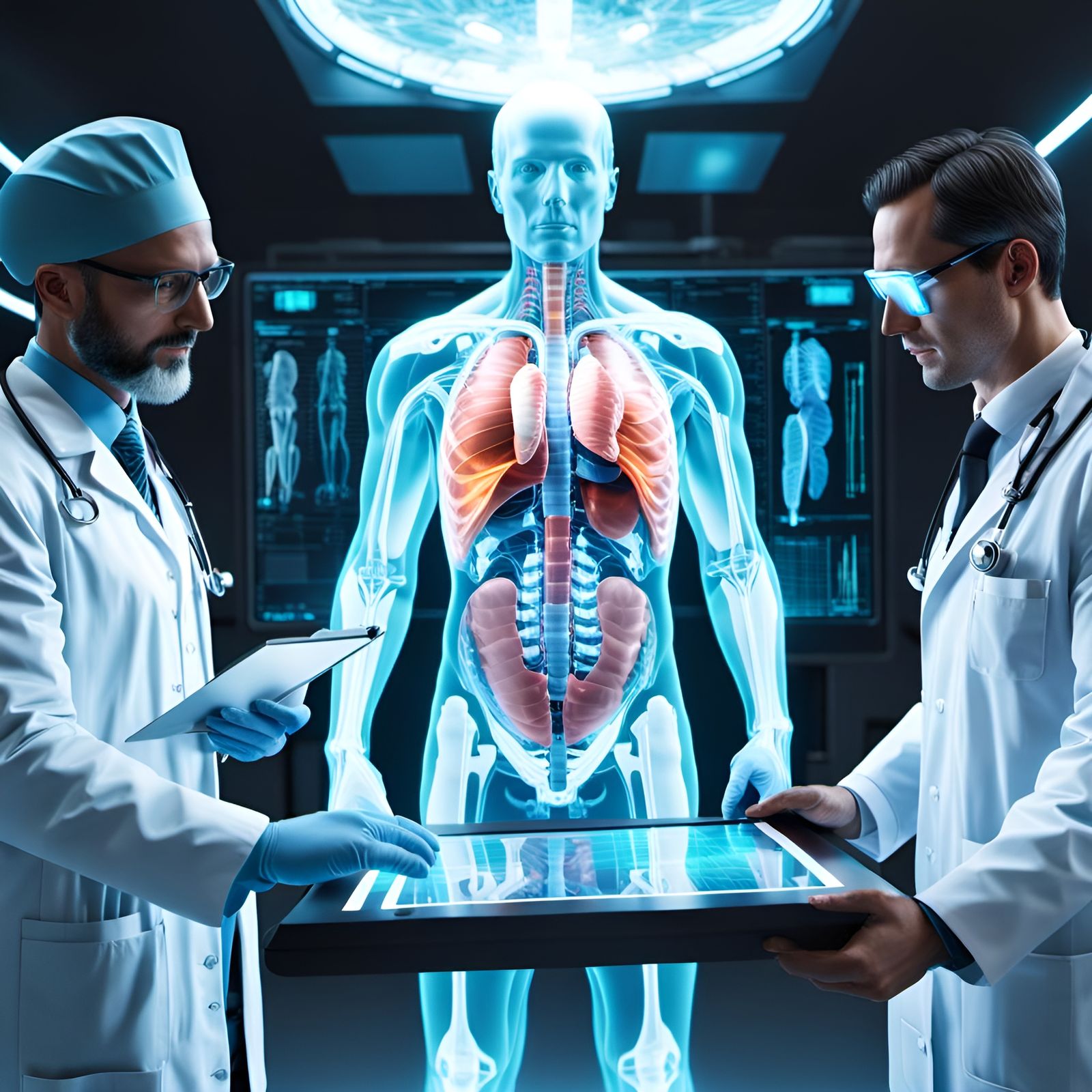 Medical Hologram Helping Doctors Determine Treatment