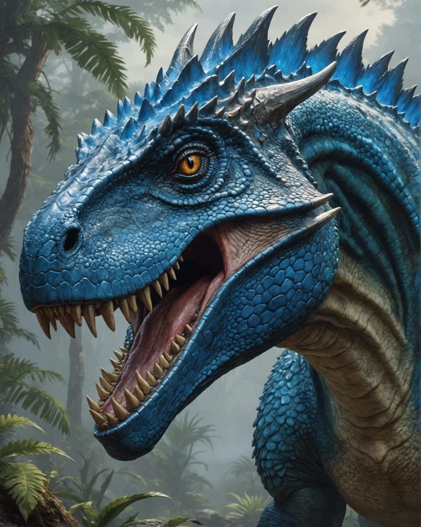 Allosaurus Blue Dragon Hybrid