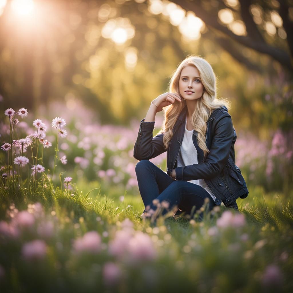 Professional Photography Portrait with Bokeh