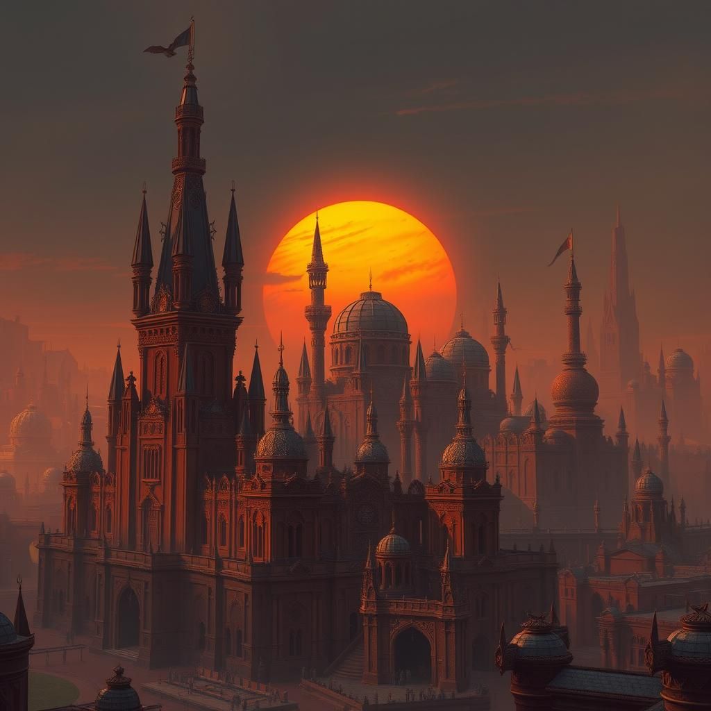 Grandiose Metropolis of the Tartarian Empire