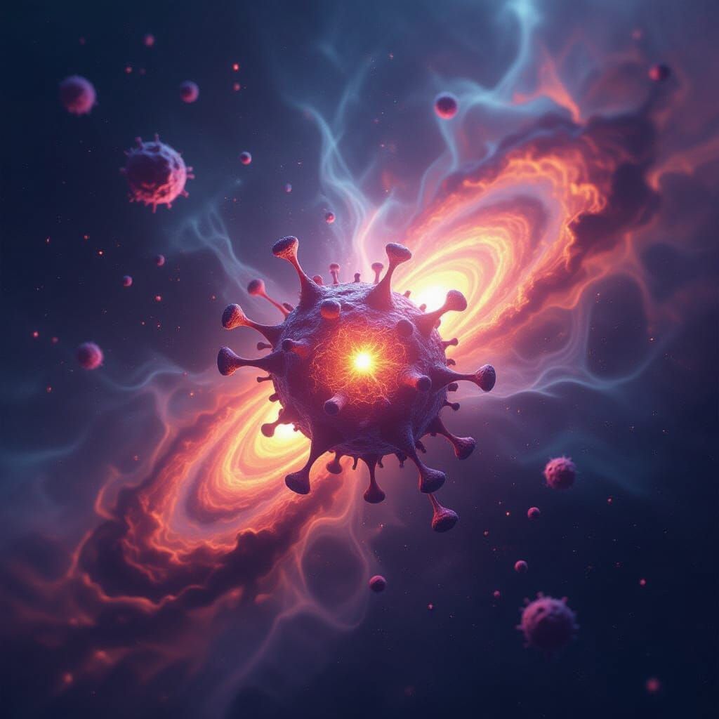 Abstract Demonic Reality: AI Generated Art