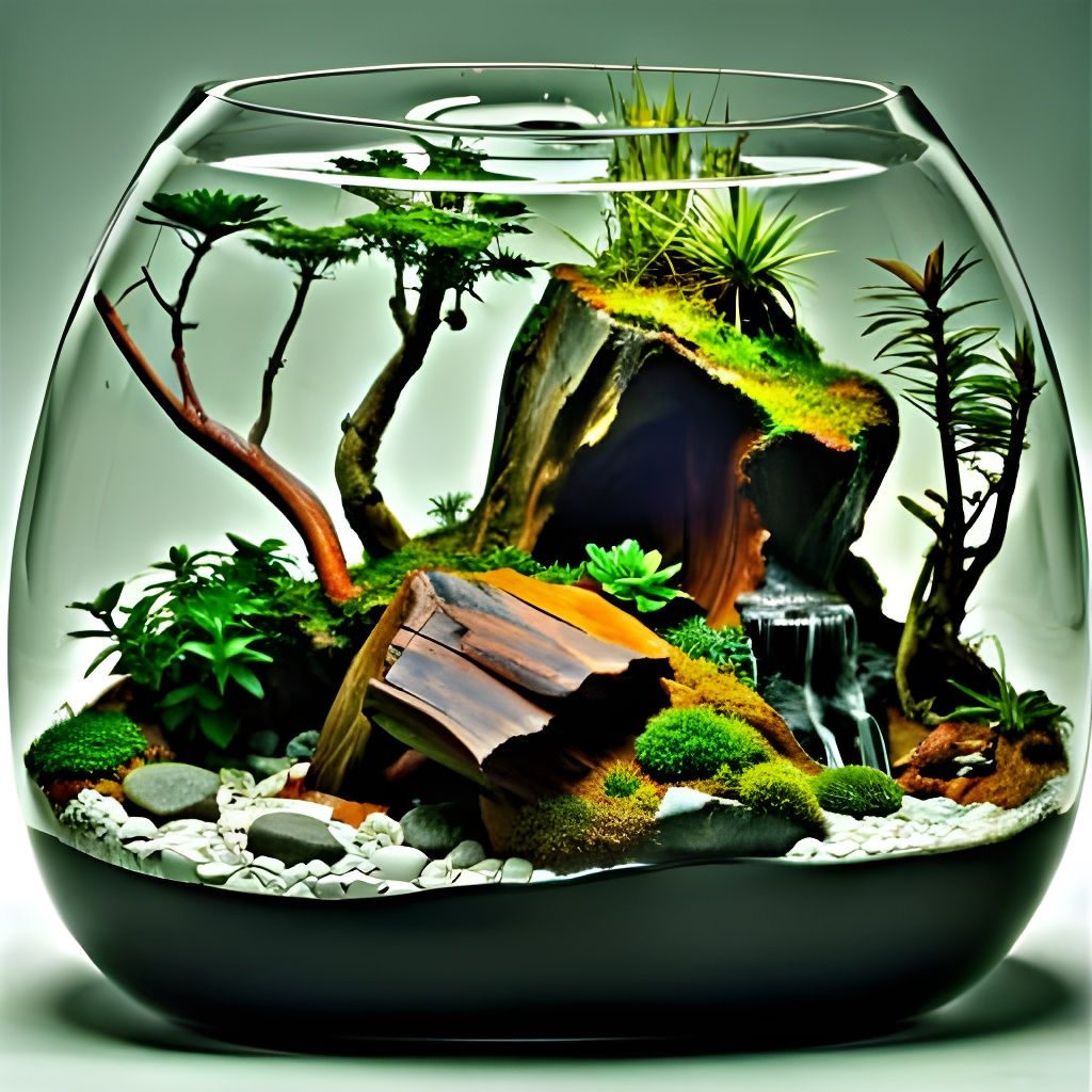 Beautiful Terrarium Inspired by Natural Aquascapes