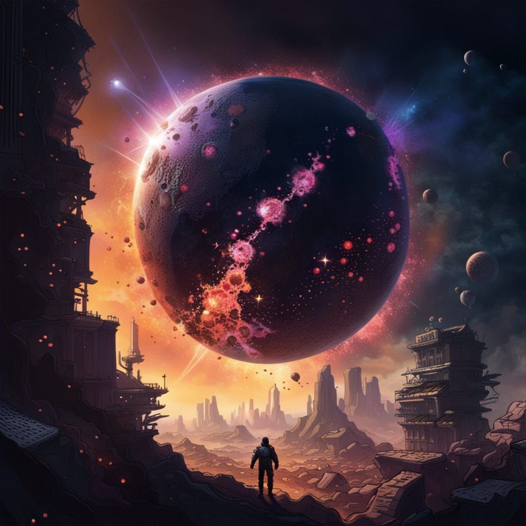 Blob's Starquake Mission: Dark Fantasy Concept Art