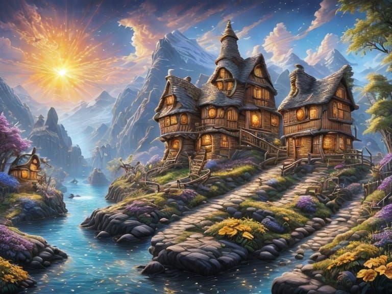 Mysterious Loom Outpost with Harborline and Citrine Accents